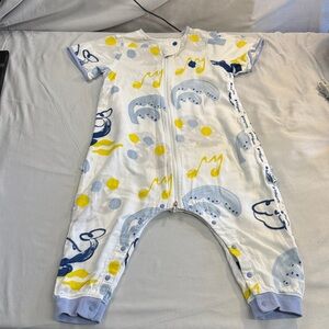 Blue Elephant Kids Pajamas Sleep Sack/sleeper